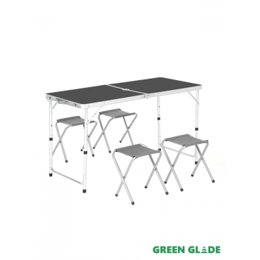 Набор мебели для пикника Green Glade M790-5 темно-серый