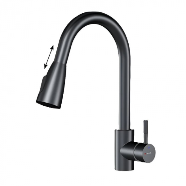 Смеситель для кухни Am.Pm X-Joy S F85B07522 черный