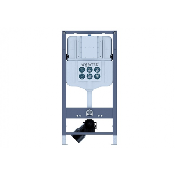 Инсталляция для подвесного унитаза AQUATEK Pneumo N49 INSP-0000002