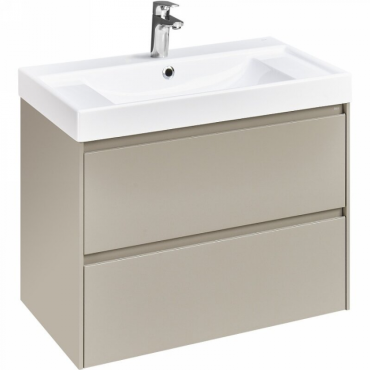 Тумба под раковину Roca Ona A857630510 бежево-серый матовый