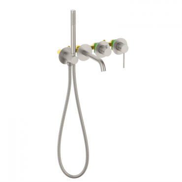 Смеситель встроенный для ванны с душем Timo Saona 2314/13YSM никель Смеситель встроенный для ванны с душем Timo Saona 2314/13YSM никель