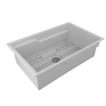 Мойка керамическая Paulmark GLAMP 81 UNO PM028148-WH белый Мойка керамическая Paulmark GLAMP 81 UNO PM028148-WH белый