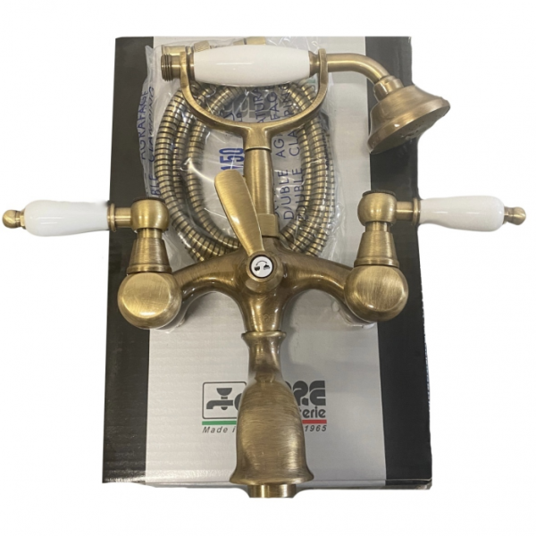 Смеситель для ванны Fiore Margot Coloniale Old Bronze New 02ZZ0651