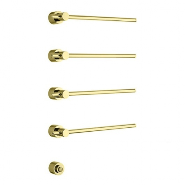 Полотенцесушитель электрический Margaroli Sole 622 622GD Gold