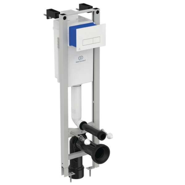 Инсталляция для унитаза Ideal Standard Prosys Eco Frame M E2332AC с панелью смыва Oleas R0121AC белый