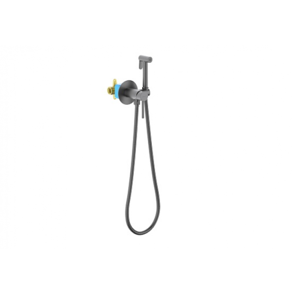 Комплект для гигиенического душа AQUATEK ЕВРОПА AQ1021BGM оружейная сталь