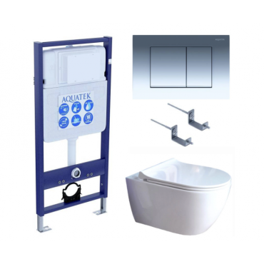 Комплект AQUATEK SET AQUATEK ПОЛАРИС-01-010 4в1 (рама Standard INS-0000012+унитаз Поларис AQ0700-01 с сиденьем+крепеж KKI-0000002+панель смыва KDI-0000010) Комплект AQUATEK SET AQUATEK ПОЛАРИС-01-010 4в1 (рама Standard INS-0000012+унитаз Поларис AQ0700-01 с сиденьем+крепеж KKI-0000002+панель смыва KDI-0000010)