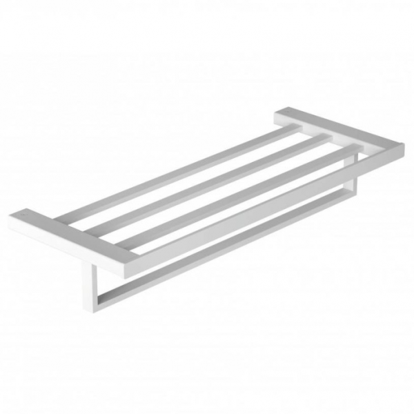 Держатель полотенца с полкой Kludi VELA C 3198953 белый матовый