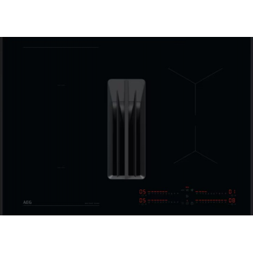 Индукционная варочная поверхность с вытяжкой Aeg NCH74B01AB