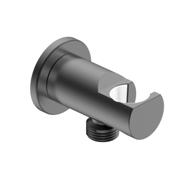 Шланговое подключение с держателем AQUAME Siena AQM8714GM темный металл