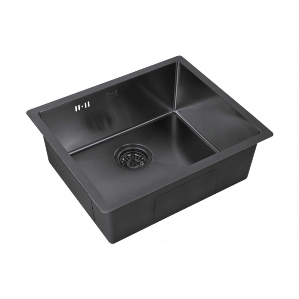 Мойка для кухни ZorG Inox PVD 5344 GRAFIT графит