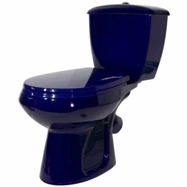 Унитаз-компакт Оскольская керамика Элисса Стандарт 43355110202 синий