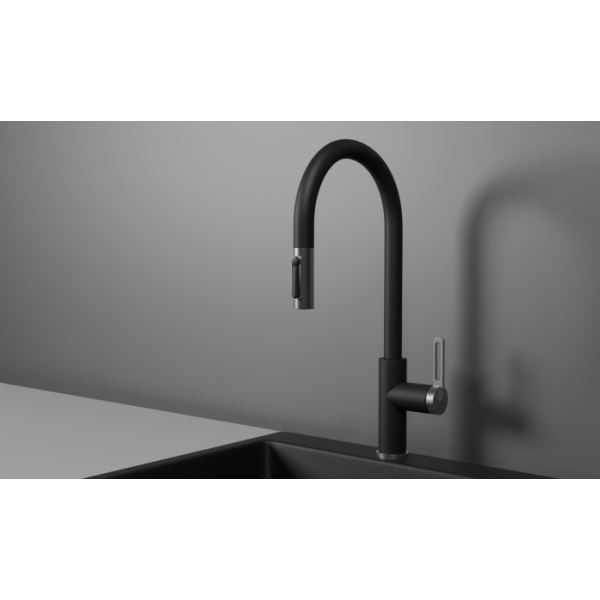 Смеситель для кухни Granula 8168 турмалин