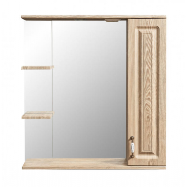 Зеркало-шкаф Stella Polar Кармела 75/С SP-00000182 карпатская ель Зеркало-шкаф Stella Polar Кармела 75/С SP-00000182 карпатская ель