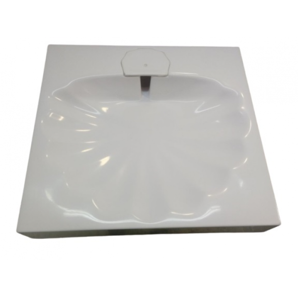 Раковина над стиральной машиной Stella Polar Ариадна SP-00000722 с кронштейнами, белый