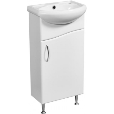 Тумба под раковину Stella Polar Волна 40 SP-00000230 белый