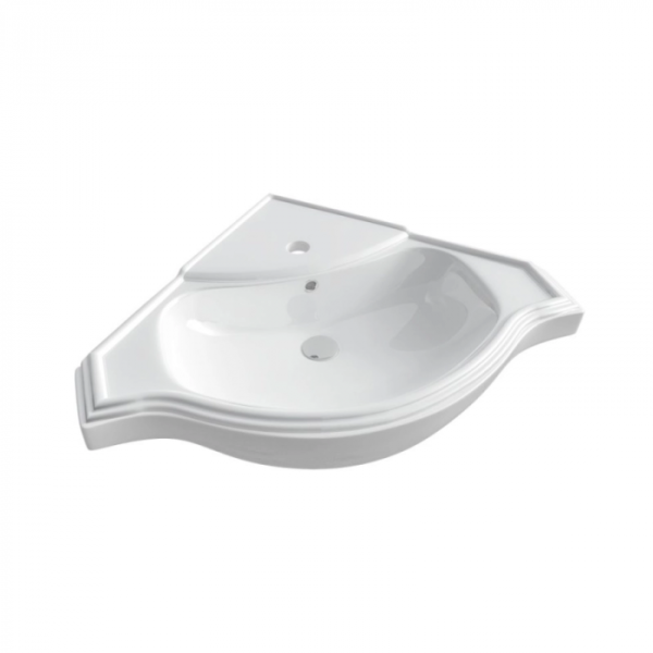 Раковина угловая KIROVIT Классик SD-00000377 белый