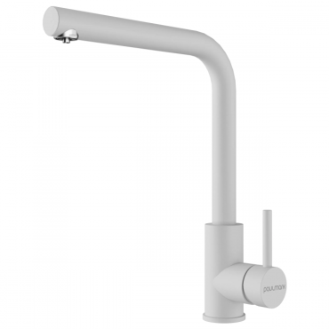 Смеситель для кухни Paulmark TWIN Tw213622-WH белый матовый