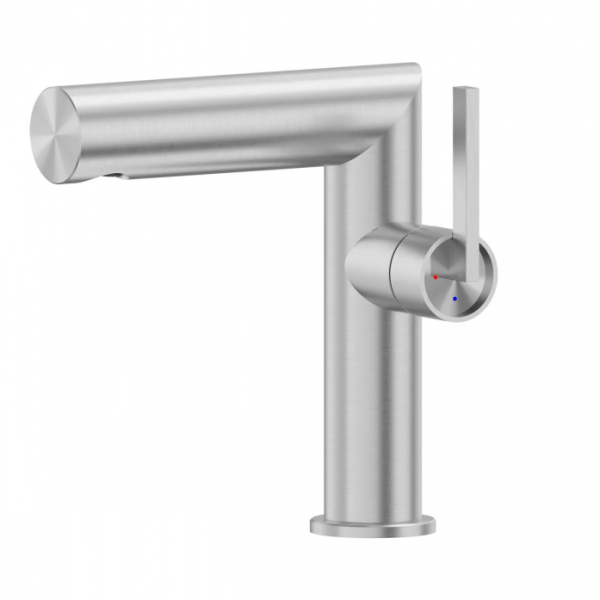 Смеситель для раковины Abber Perfekte 316 AF8A10BST сталь брашированная