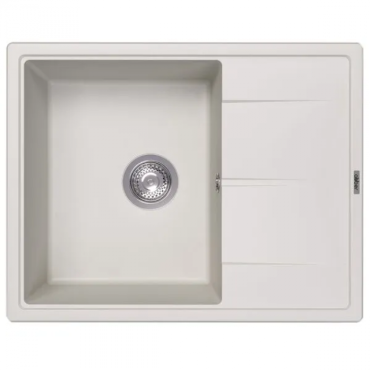 Кухонная мойка Abber Quarz AQ2903W белый