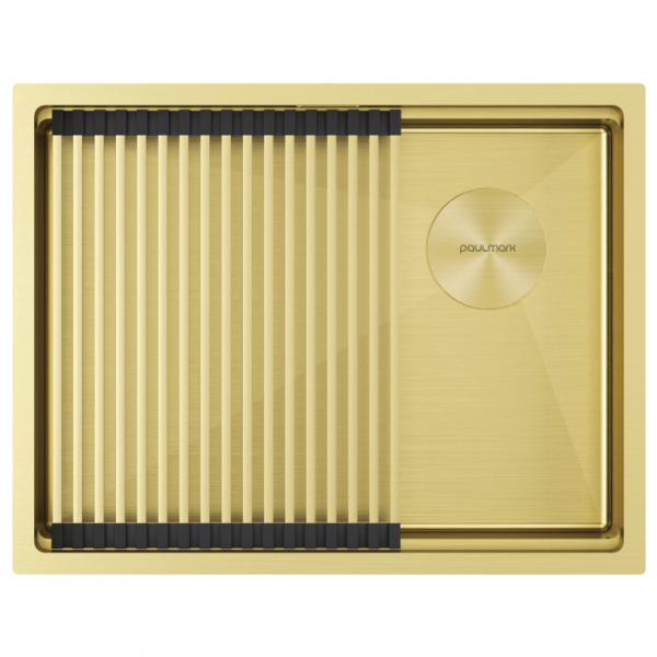 Мойка Paulmark NEXT-PRO 58 UNI PM705845-LG светлое золото