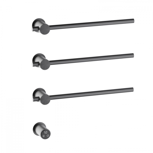 Полотенцесушитель электрический Timo Saona 030/18SM черное золото