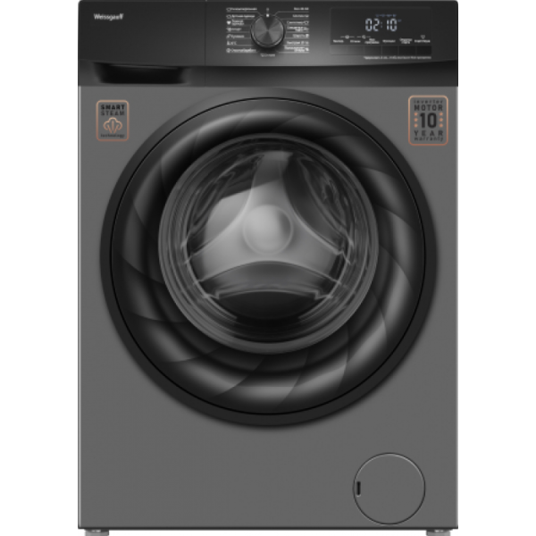 Стиральная машина Weissgauff WM 4947 DC Inverter Steam Grey 439213