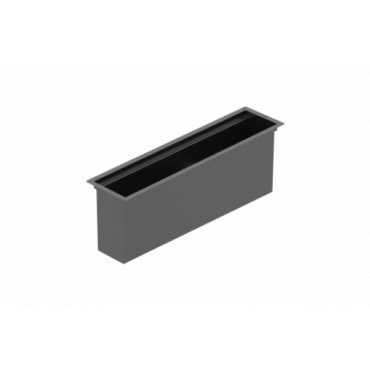 Кухонный блок Kantera Panama Slim Black Pearl PSR600-BP 44815