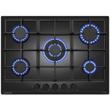 Газовая варочная панель Meferi MGH705BK POWER