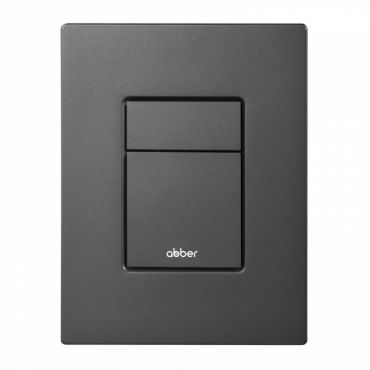 Кнопка смыва пневматическая Abber AC0123NG никель