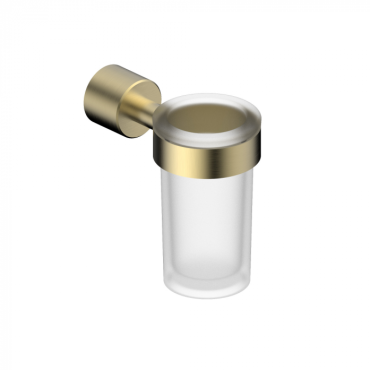 Стакан для зубных щеток с держателем Abber Osten 316 AA1861BG золото брашированное