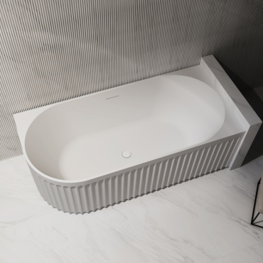 Акриловая ванна Abber AB9412-1.5 R белый