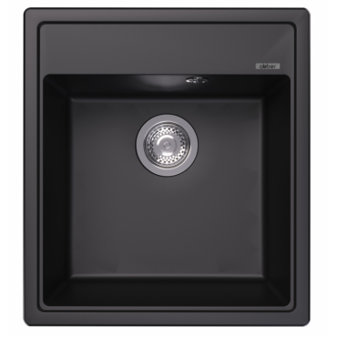 Кухонная мойка Abber Quarz AQ2901B черная