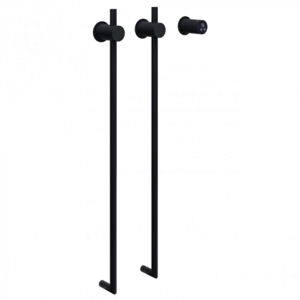 Полотенцесушитель электрический Abber Charme AH4002MB черный матовый