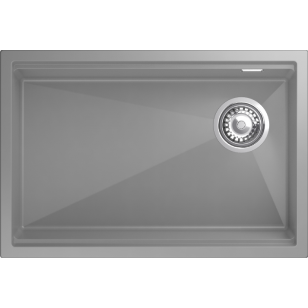 Кухонная мойка Rivelato LN-654-R grigio metallizz