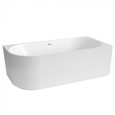 Акриловая ванна Abber AB9329-1.5 R белая