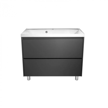 Тумба напольная Stella Polar Борнео 100 Люкс графит матовый SP-00001458 Тумба напольная Stella Polar Борнео 100 Люкс графит матовый SP-00001458