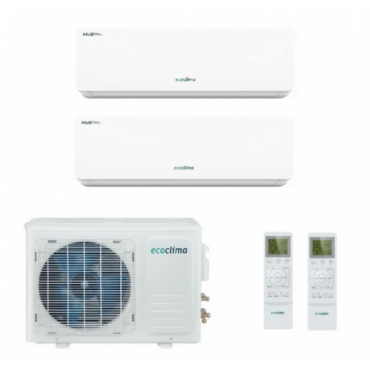 Мульти сплит-система на 2 комнаты Ecoclima CM2-CH18/4R2 / CMWM-CH07/AA-4R2 х2
