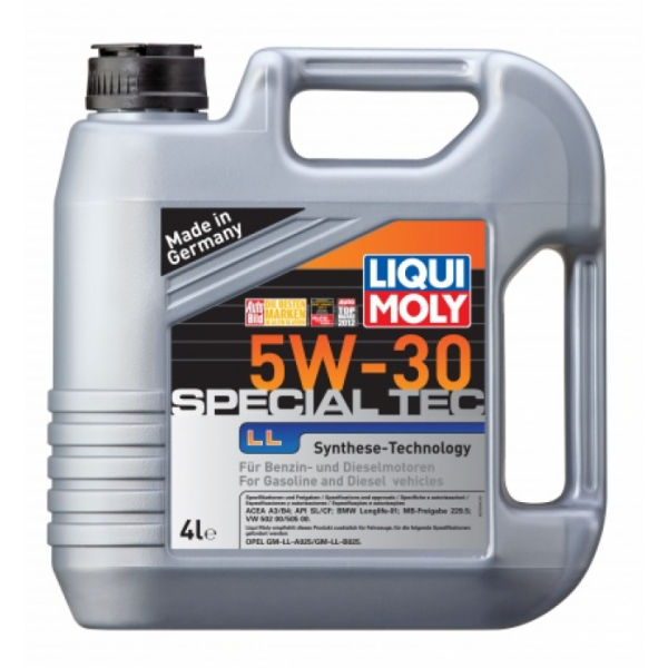 Масло моторное LIQUI MOLY Leichtlauf Special LL 5w30 (4л) Синтетика 7654