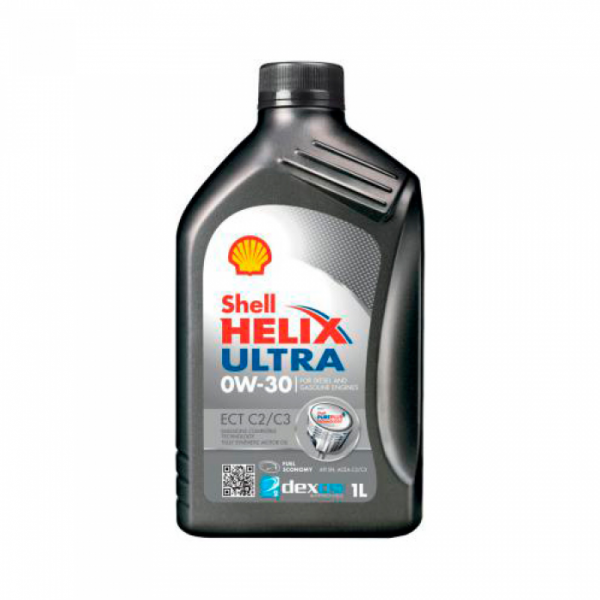 Масло моторное SHELL Helix Ultra ECT 0w30 (1л) (Синтетика) C2/C3