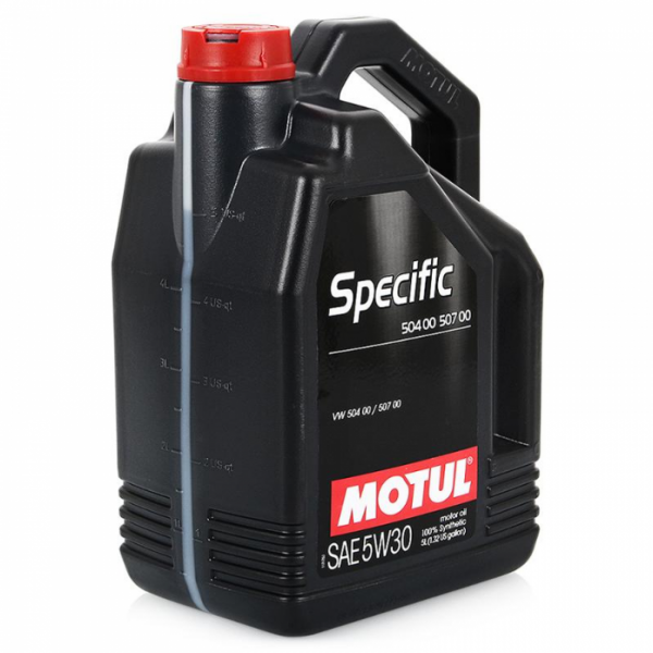 Масло моторное MOTUL Specific 5W30 VW 504.00/507.00 5л. 101476 (106375)