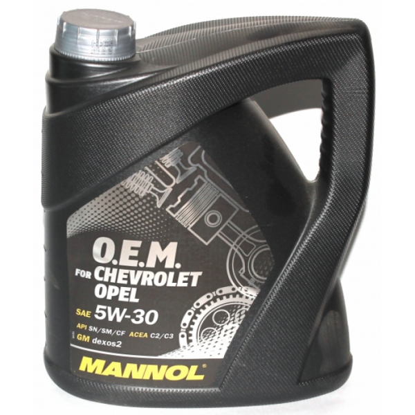 Масло моторное Mannol (SCT) 7701 O.E.M. for Chevrolet Opel 5W30 синт (4л)