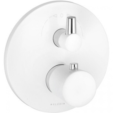 Смеситель Kludi Balance 528359175 хром/белый