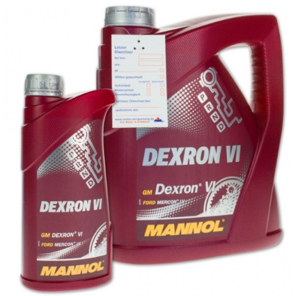 Масло трансмиссионное Mannol (SCT) ATF DEXTRON VI 4л