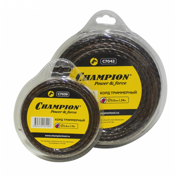 Корд триммерный Champion Magic 3.0мм* 12м C7041