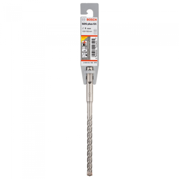 Сверло для бетона Bosch SDS plus-5X 8x100x160 2608833789