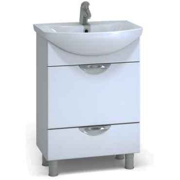 Тумба под умывальник напольная VIGO Callao 60 J-2-600 белая