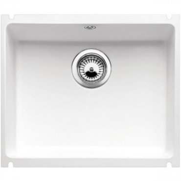 Кухонная мойка Blanco SUBLINE 500-U 523733 глянцевый белый Кухонная мойка Blanco SUBLINE 500-U 523733 глянцевый белый