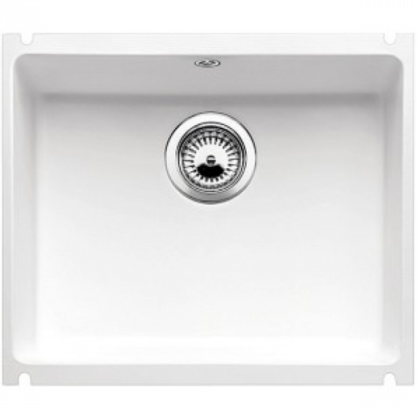 Кухонная мойка Blanco SUBLINE 500-U 523733 глянцевый белый