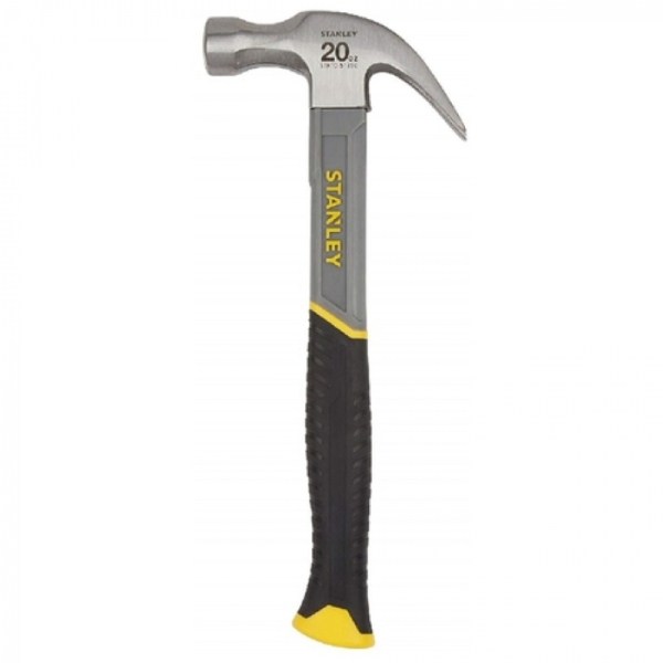 Молоток с гвоздодером Stanley МОЛОТОК С ГВОЗДОДЕРОМ FIBERGLASS 560Г. STHT0-51310 Stanley STHT0-51310